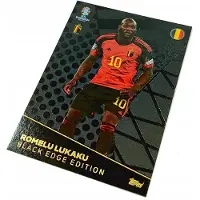 Hasbro MATCH ATTAX EURO 2024 GERMANY CARD. No. 1 ROMELU LUKAKU / BLACK EDGE