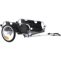 Merkloos Remorque pliable pour vélo, avec une grande capacité de charge