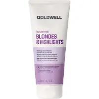 Goldwell Après-shampoing tonifiant violet Dualsenses Blondes & Highlights, 200 ml