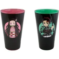 Just Funky Szklanki do napojów Demon Slayer 2-szt. Tanjiro & Nezuko 473 ml