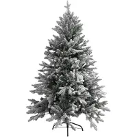 Merkloos Arbre de Noël décoratif avec effet de neige, 160 cm