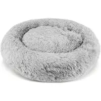 Merkloos Grand lit douillet pour chien, avec housse amovible