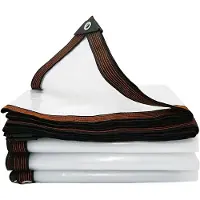 Merkloos Omgoods - Bâche transparente, dimensions 3 x 5 mètres, pour mobilier de jardin