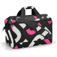 Reisenthel Allrounder L Pocket Bold Signature pink - Sacoche de médecin polyvalente pour le voyage, le travail, Pink