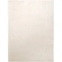 FRAAI Tapis scandinave | Yune Lines Crème | 80x150cm | Crème | Rectangulaire | Tapis