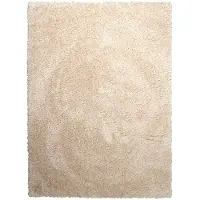NATURL. Tapis shaggy | Blaze Beige | 240x330cm | Crème | Rectangulaire | Tapis