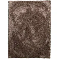 NATURL. Tapis shaggy | Blaze Taupe | 120x170cm | Taupe | Rectangulaire | Tapis