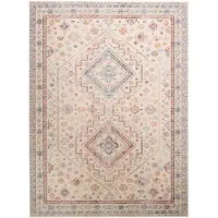 FRAAI Tapis bohème | Joya Medallion Multicolore | 80x150cm | Multicolore | Rectangulaire | Tapis
