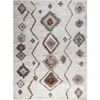 FRAAI Tapis berbère | Blend Aztec Terracotta | 160x230cm | Terracotta | Rectangulaire | Tapis