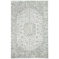 FRAAI Tapis d'extérieur vintage | Victoria Oriental Vert | 240x330cm | Vert | Rectangulaire | Tapis d'extérieur