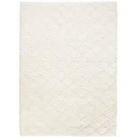 Studio Clarice Tapis en laine tressée | Knit Crème | 160x230cm | Crème | Rectangulaire | Tapis