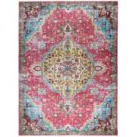 FRAAI Tapis oriental | Leyla Medallion Multicolore | 120x170cm | Multicolore | Rectangulaire | Tapis