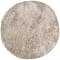 FRAAI Tapis rond à poils longs | Glorious Champagne/Crème | Ø 200cm | Crème | Rond | Tapis