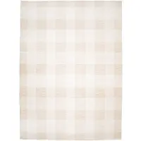 FRAAI Tapis d'intérieur et d'extérieur | Ranch Checkerboard Beige | 160x230cm | Crème | Rectangulaire | Tapis