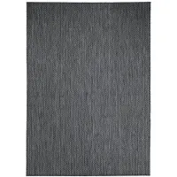 FRAAI Tapis d'extérieur | Malta Arrow Noir | 200x290cm | Noir | Rectangulaire | Tapis d'extérieur