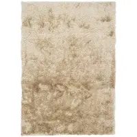 FRAAI Tapis à poils longs | Glorious Champagne/Crème | 140x200cm | Crème | Polyester | Rectangulaire