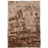 FRAAI Tapis à poils longs | Glorious Taupe | 140x200cm | Taupe | Polyester | Rectangulaire