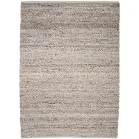 NATURL. Tapis en laine | Feline Marron/Chiné | 140x200cm | Marron | Laine | Rectangulaire