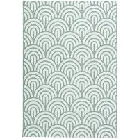 FRAAI Tapis d'extérieur | Summer Arch Vert | 140x200cm | Vert | Polypropylène | Rectangulaire