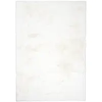 NATURL. Tapis doux à poils longs | Comfy Supreme Blanc | 160x230cm | Blanc | Rectangulaire | Tapis