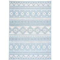 FRAAI Tapis d'extérieur | Summer Beyond Bleu Clair | 160x230cm | Bleu | Rectangulaire | Tapis d'extérieur
