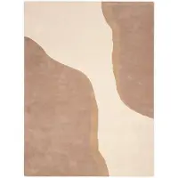Studio Clarice Tapis en laine – Vienna Beige | 160x230cm | Beige | Rectangulaire | Tapis