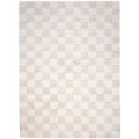 FRAAI Tapis rétro | Gambit Crème/Blanc | 200x290cm | Blanc | Rectangulaire | Tapis