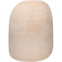 FRAAI Tapis organique | Halo Pebble Beige | 80x150cm | Beige | Forme libre | Tapis