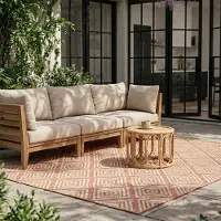 FRAAI Tapis d'extérieur | Brava Terracotta | 240x330cm | Terracotta | Rectangulaire | Tapis d'extérieur