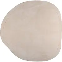 FRAAI Tapis organique | Halo Stone Beige | Ø 160cm | Beige | Forme libre | Tapis