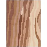 Studio Clarice Tapis en laine – Liora Rose | 160x230cm | Rose | Rectangulaire | Tapis