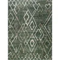 FRAAI Tapis berbère | Blend Diamond Vert | 240x330cm | Vert | Rectangulaire | Tapis