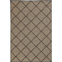 FRAAI Tapis d'extérieur | Brava Noir | 140x200cm | Noir | Rectangulaire | Tapis d'extérieur