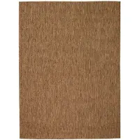 NATURL. Tapis d'extérieur | Costa Cognac | 240x330cm | Marron | Rectangulaire | Tapis d'extérieur