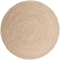 Studio Clarice Tapis d'intérieur et d'extérieur rond | Bali Marron | Ø 100cm | Marron | Rond | Tapis