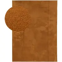 NATURL. Tapis lavable | Vivid Terracotta | 120x170cm | Terracotta | Rectangulaire | Tapis