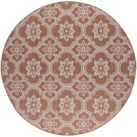 De Onlinewinkelier b.v. Volero - Tapis d’extérieur rond – Rio Flower Rose - Ø 200 cm