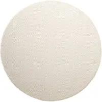 NATURL. Tapis en laine rond | Bliss Crème | Ø 280cm | Crème | Rond | Tapis