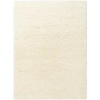 NATURL. Tapis à poils longs – Wish Crème | 120x170cm | Crème | Rectangulaire | Tapis