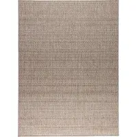 FRAAI Tapis d’extérieur en jute – Nusa Lines Beige | 120x170cm | Beige | Rectangulaire | Tapis