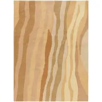 Studio Clarice Tapis en laine – Liora Beige | 140x200cm | Beige | Rectangulaire | Tapis