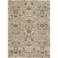 FRAAI Tapis floral | Rosie Beige | 80x150cm | Beige | Rectangulaire | Tapis