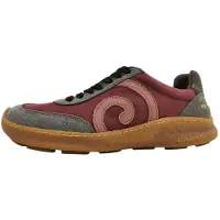 El naturalista - Chaussures de sport pour femmes, modèle à lacets, couleur rouge, style décontracté