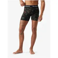 Smartwool Merino Print Brief Boxers Noir L Homme