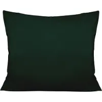Darymex Taie d'oreiller satin coton vert bouteille 036/50x70