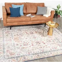 FRAAI Tapis vintage | Azara Persia Bleu Clair | 80x150cm | Bleu | Rectangulaire | Tapis