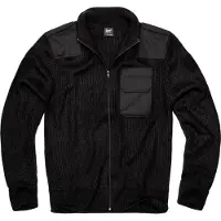 Brandit Vestes en maille noir