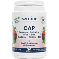 No Brand Oemine CAP – Cheveux renforcés – Gélules 60 pc(s) Capsule(S)