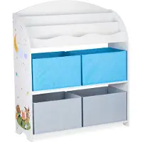 Relaxdays Etagère enfant (82.50 x 30 x 98 cm)