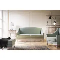 AEA Ensemble de canapés Canapé Coussin Set Assise 311 Tabouret 4pcs Garnitures